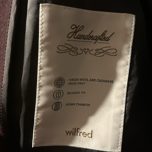 NWT Aritzia symphony coat S Bitter Brown - Picture 11 of 12